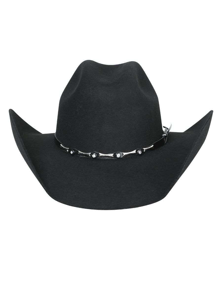 El General 50X Wool Cowboy Hat - Black
 23075