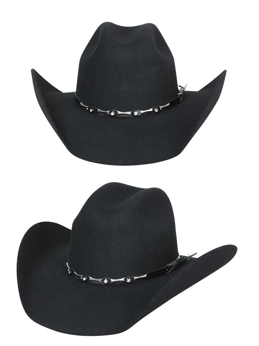 El General 50X Wool Cowboy Hat - Black
 23075