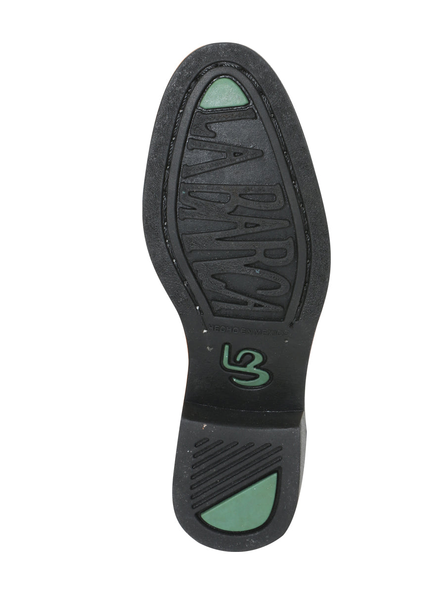 La Barca Leather Ankle Boot - Honey 33333