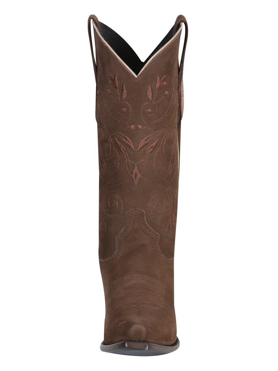 El General Limited Edition Western Boot - Nobuck Camel 34513
