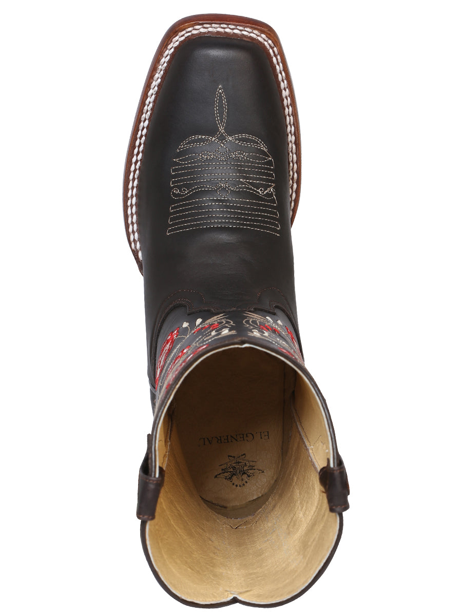 El General Womens Rodeo Boot- Dark Chocolate 42982