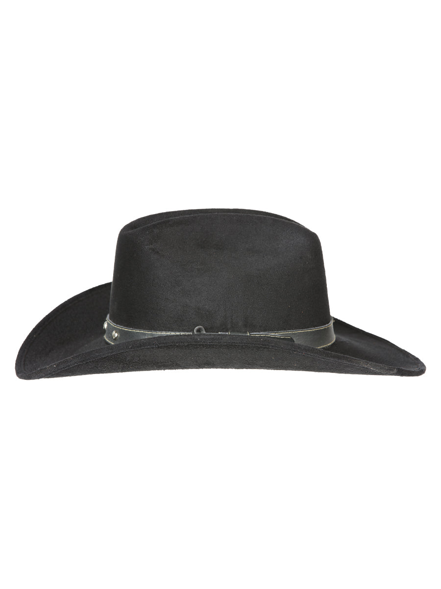 El General Suede Western Kids Hat Black 44243