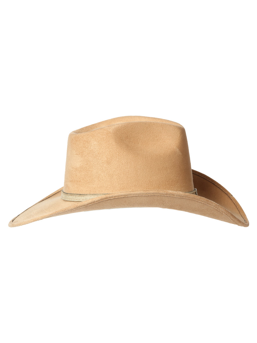 El General Suede Western Hat Camel 44251