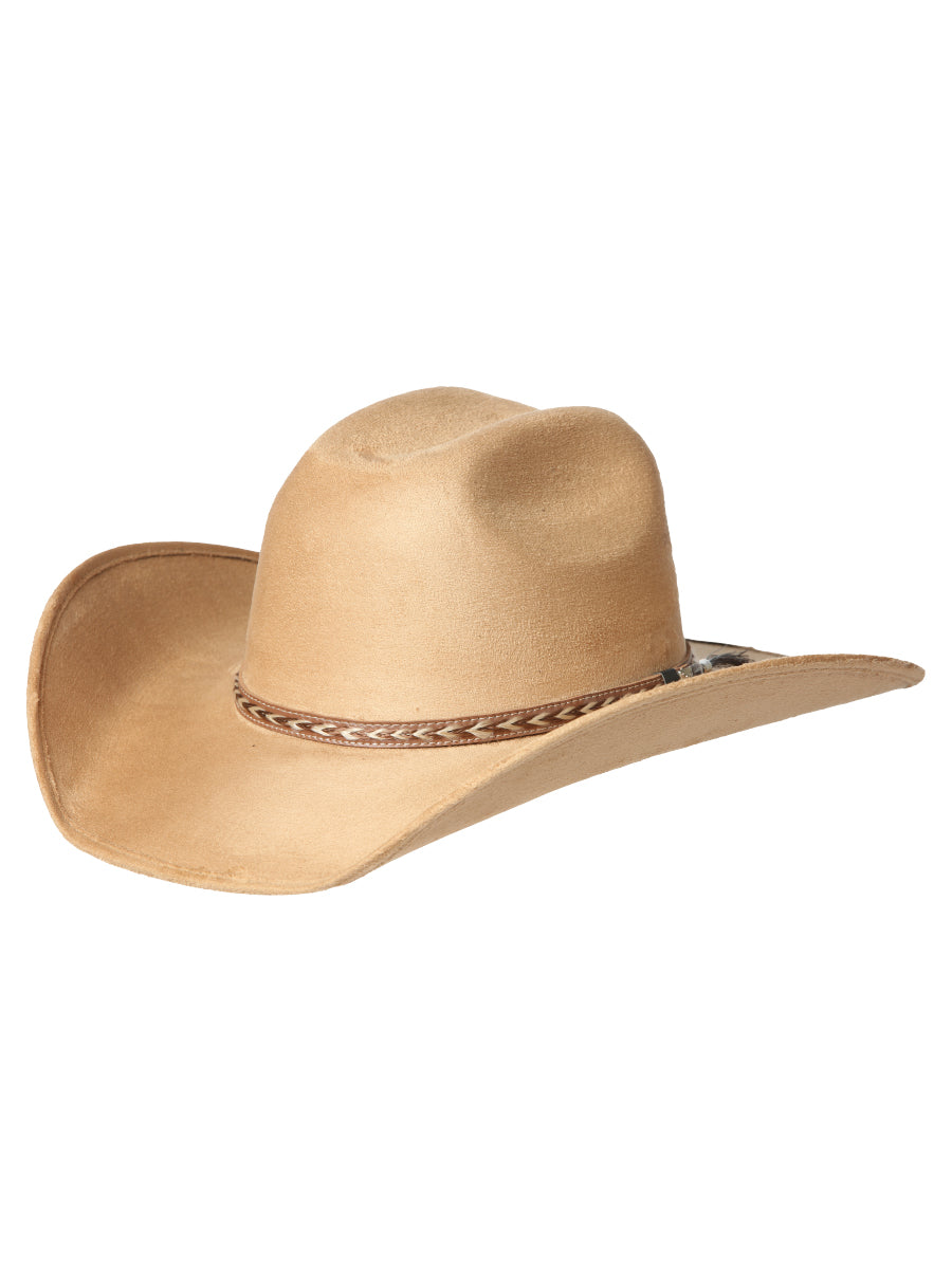 El General Suede Western Hat Dark Brown 44267 main image 1