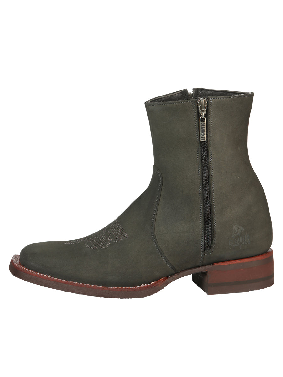 El Canelo Men’s Ankle Boots - Nobuck Gray
 45213