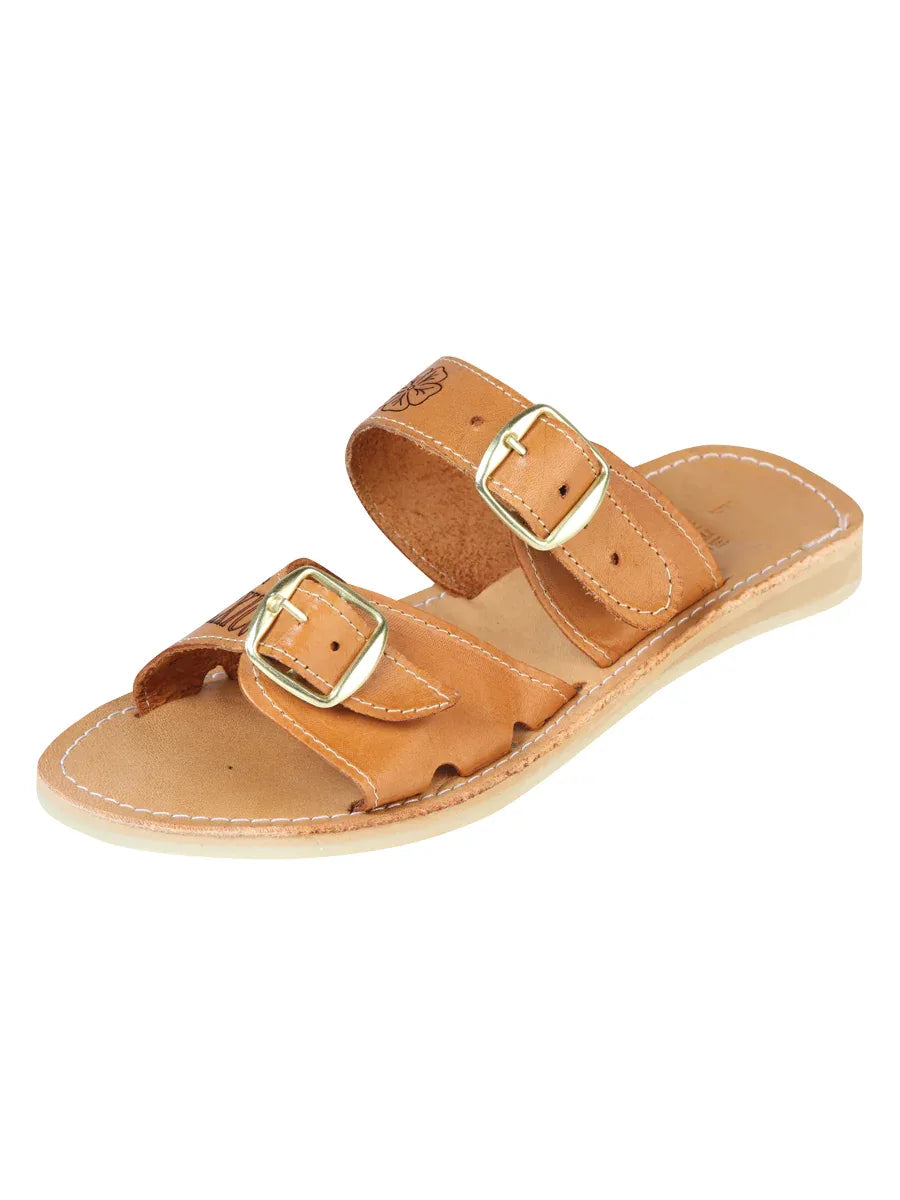 Mexican Artisanal Sandals Leather Tang 601947