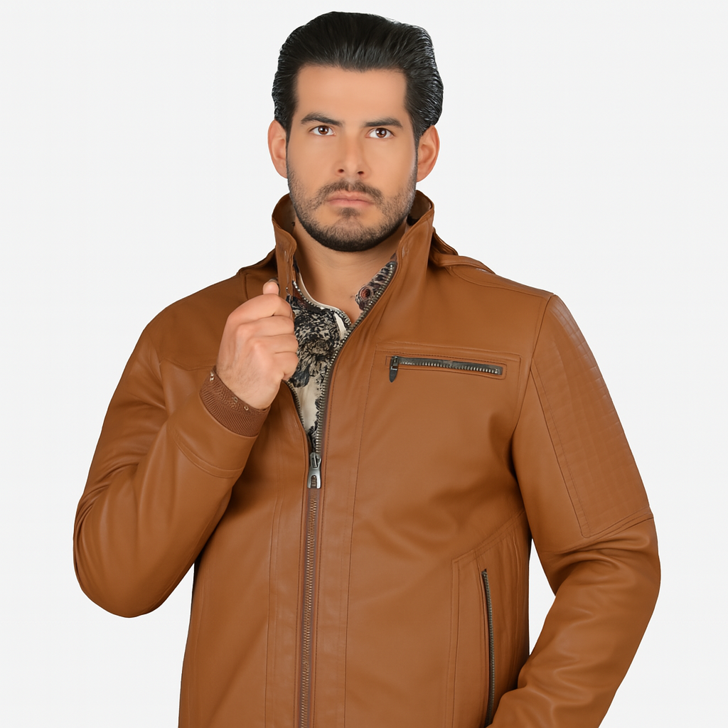 Chamarra Color Camel 612