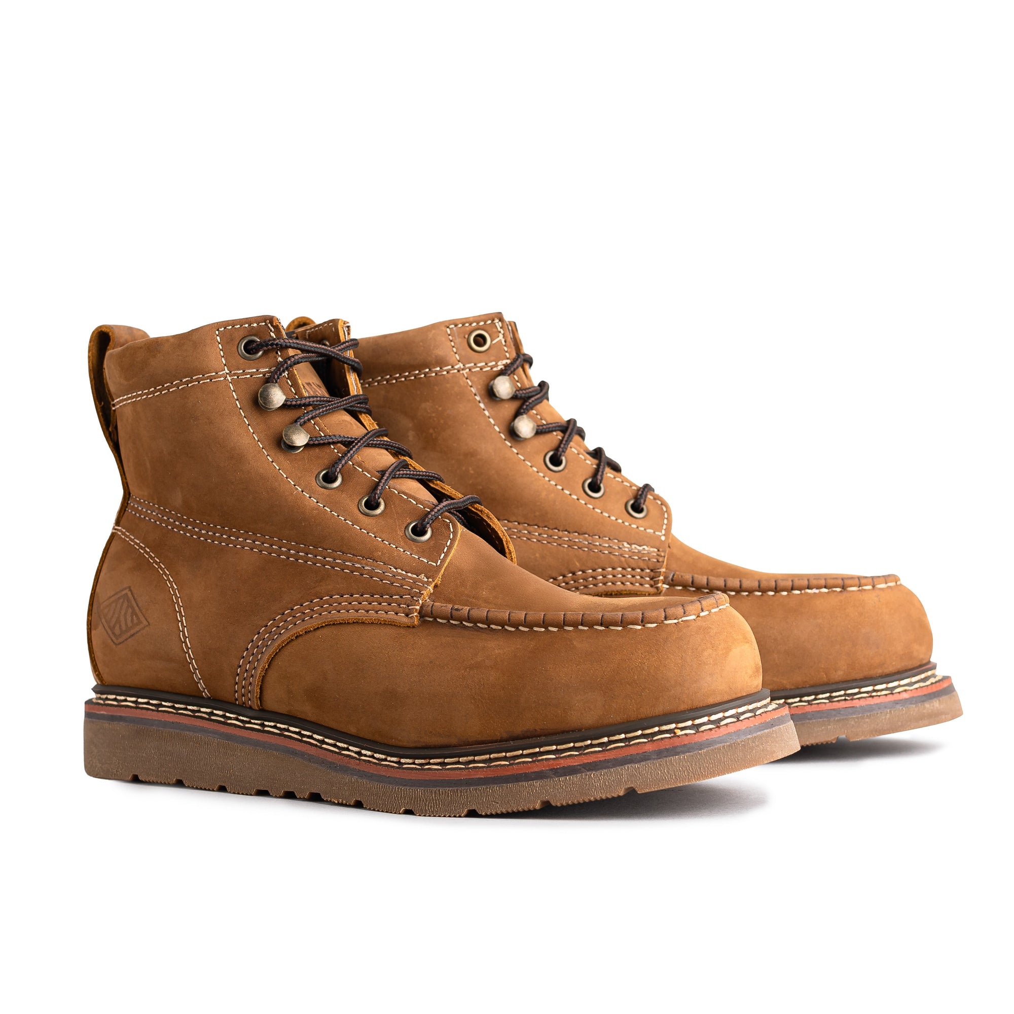 FRONTIER FLEX 6" MOC TOE CRAZY BROWN