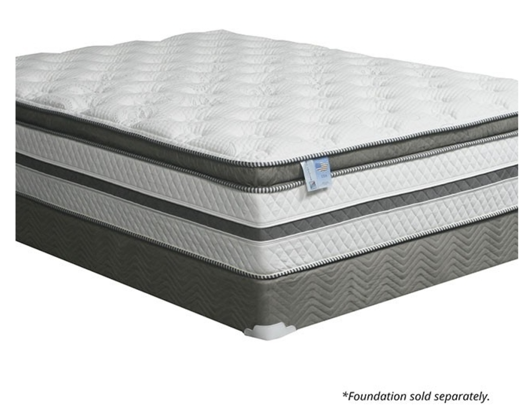 SIDDALEE 16"EURO PILLOW TOP 20.5 GEL INFUSED MEMORY FOAM | DM339