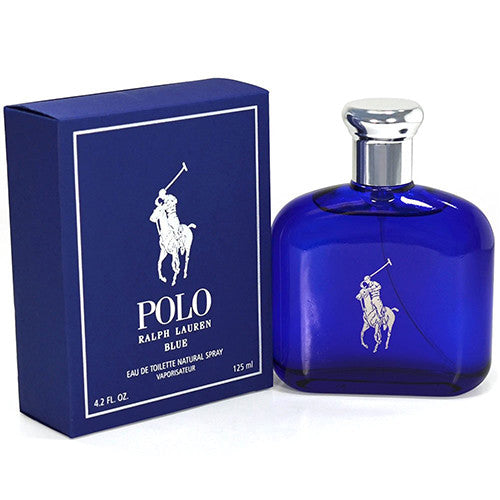 RALPH LAUREN POLO BLUE MEN 4.2 OZ. EDT SPRAY