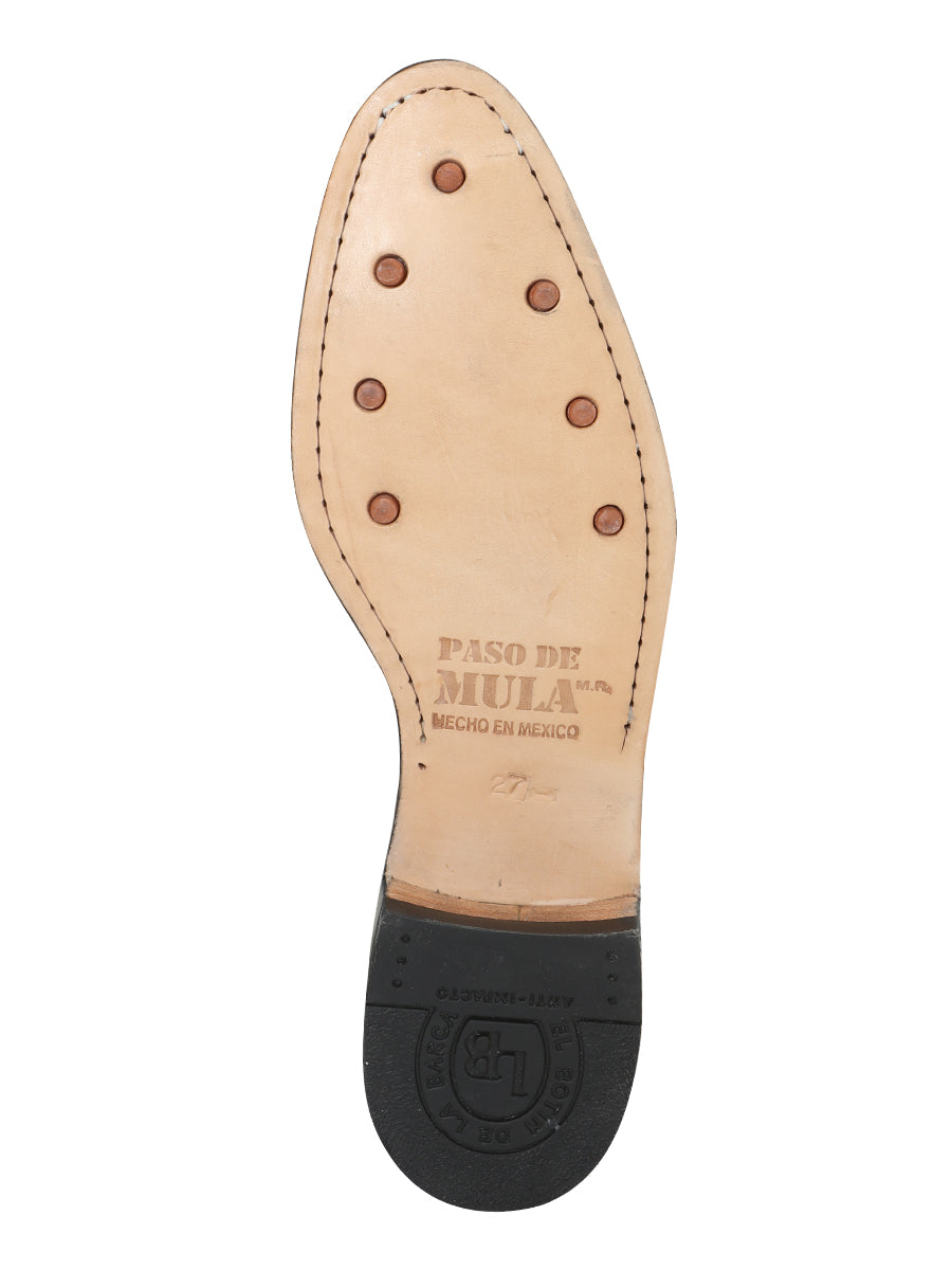 La Barca -  Traditional Charro Boot -  Leather Bone 208