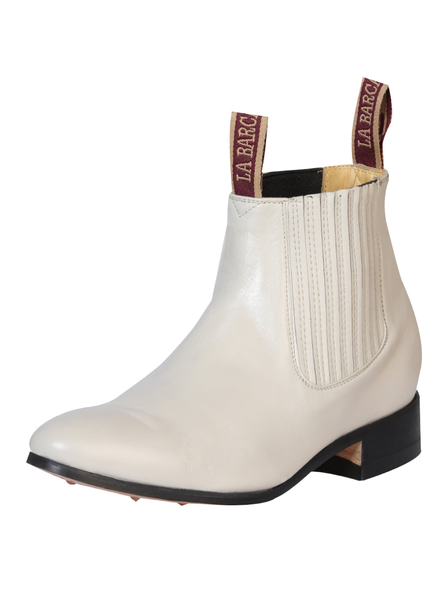 La Barca -  Traditional Charro Boot -  Leather Bone 208