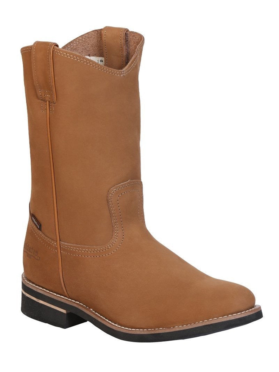 Work Boot Establo - Leather Nobuck - Cinnamon 303