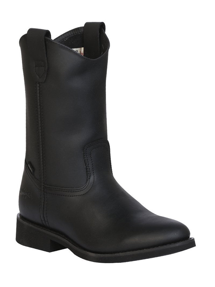 Work Boot Establo - Leather Grasso -  Black 311