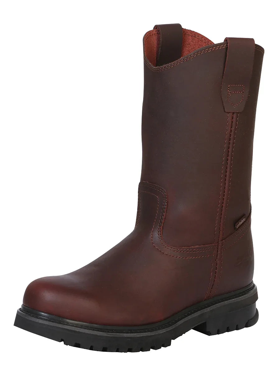Work Boot Establo - Leather Grasso - Shedron 13351 - N4dboots.com
