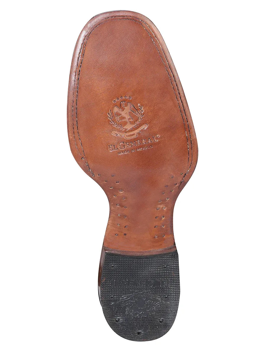 El General Boots Campero - Leather Privo Black 41497 - N4dboots.com