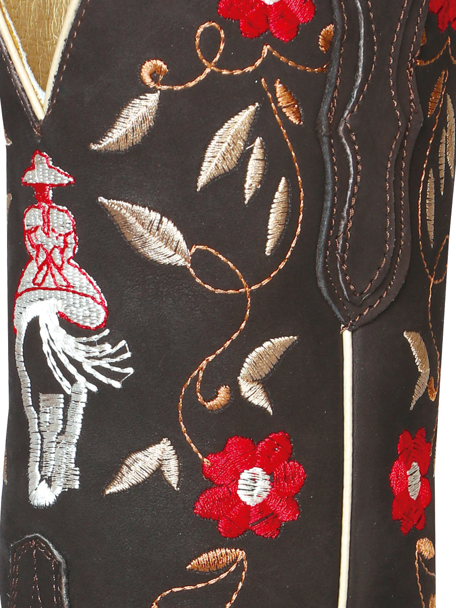 El General Women Rodeo Boot - Dark Brown 42974