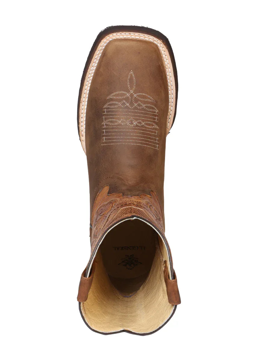 El General Rodeo Boot - Crazy Tan 43011 - N4dboots.com