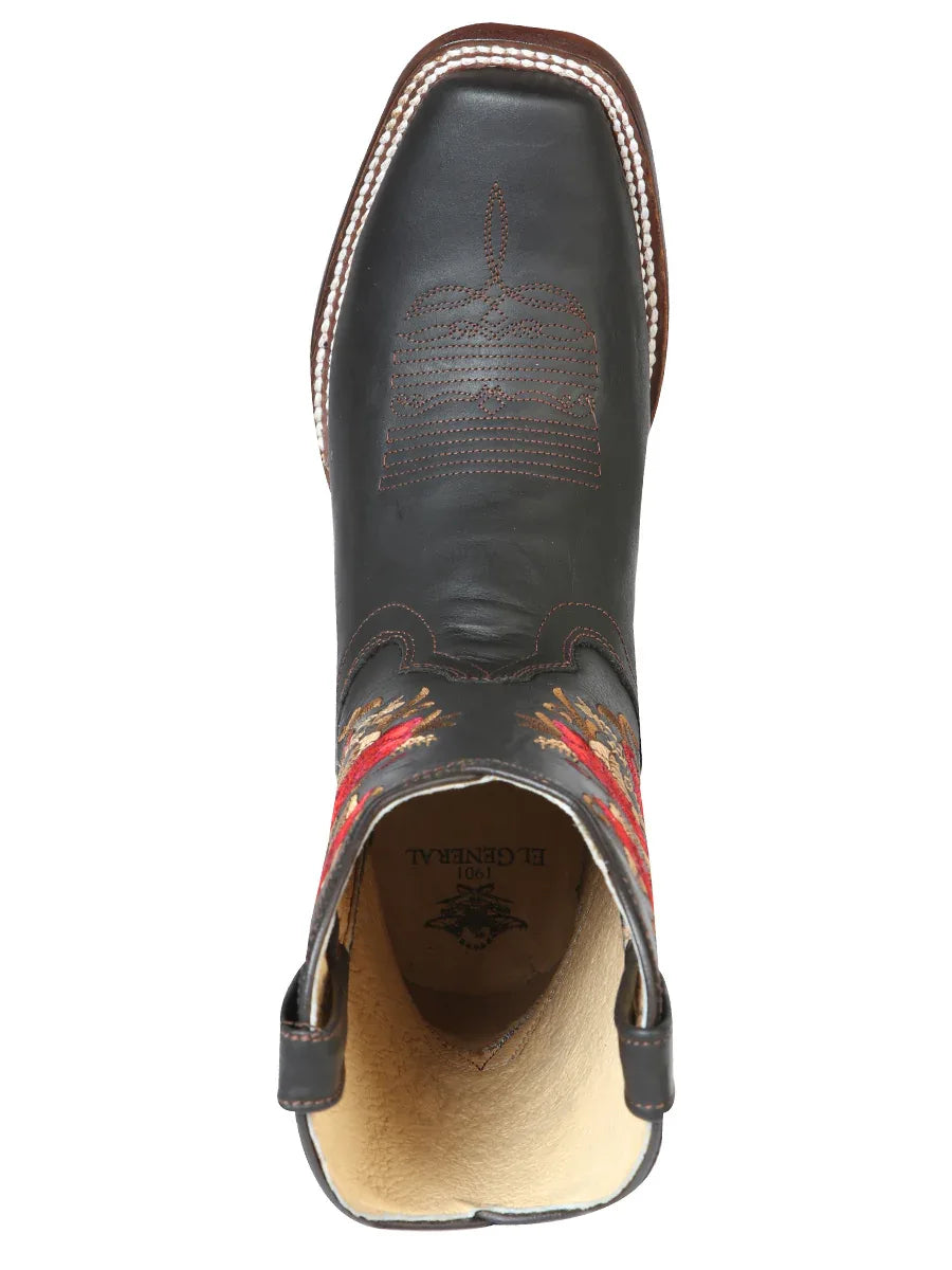 El General Womens Rodeo Boot - Crazy Choco 43663 - N4dboots.com