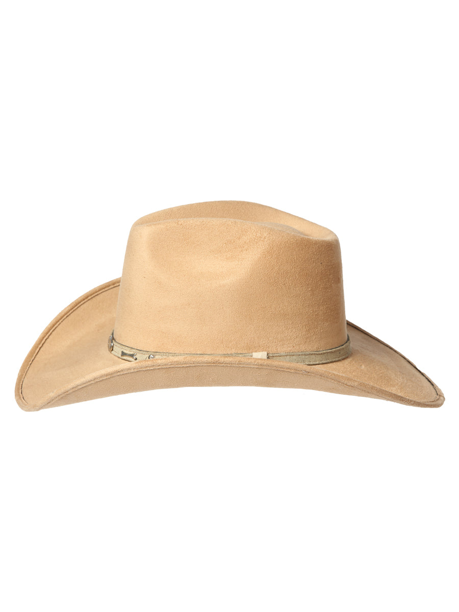 El General Suede Western Hat Camel 44251
