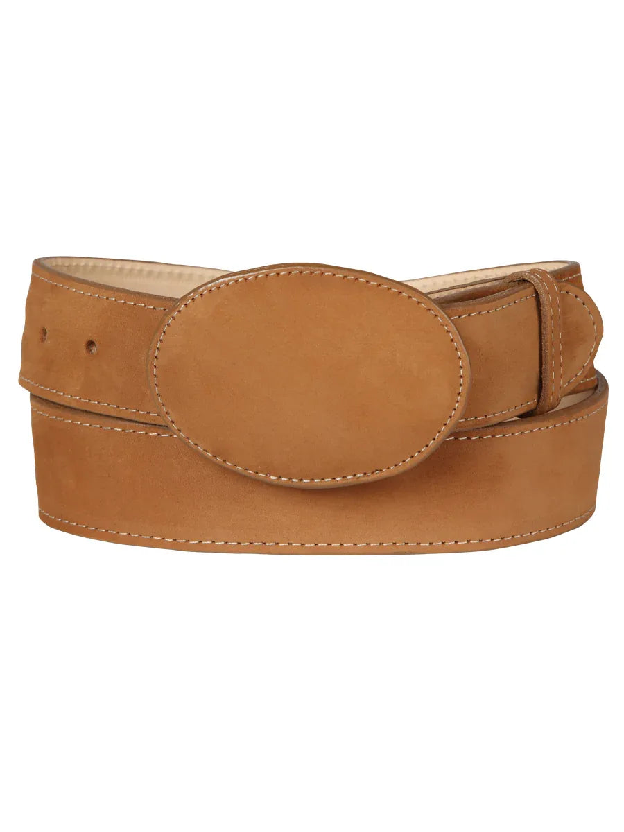 Women Denim Belt - El General - Nobuck Peach 44648 - N4dboots.com