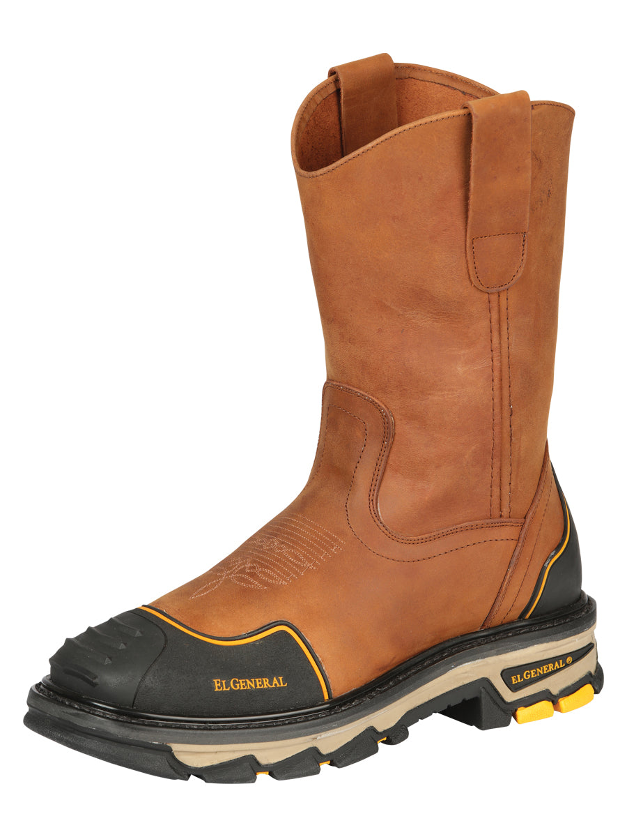 El General Men’s Work Boot - Crazy Leather - Kansas 44689