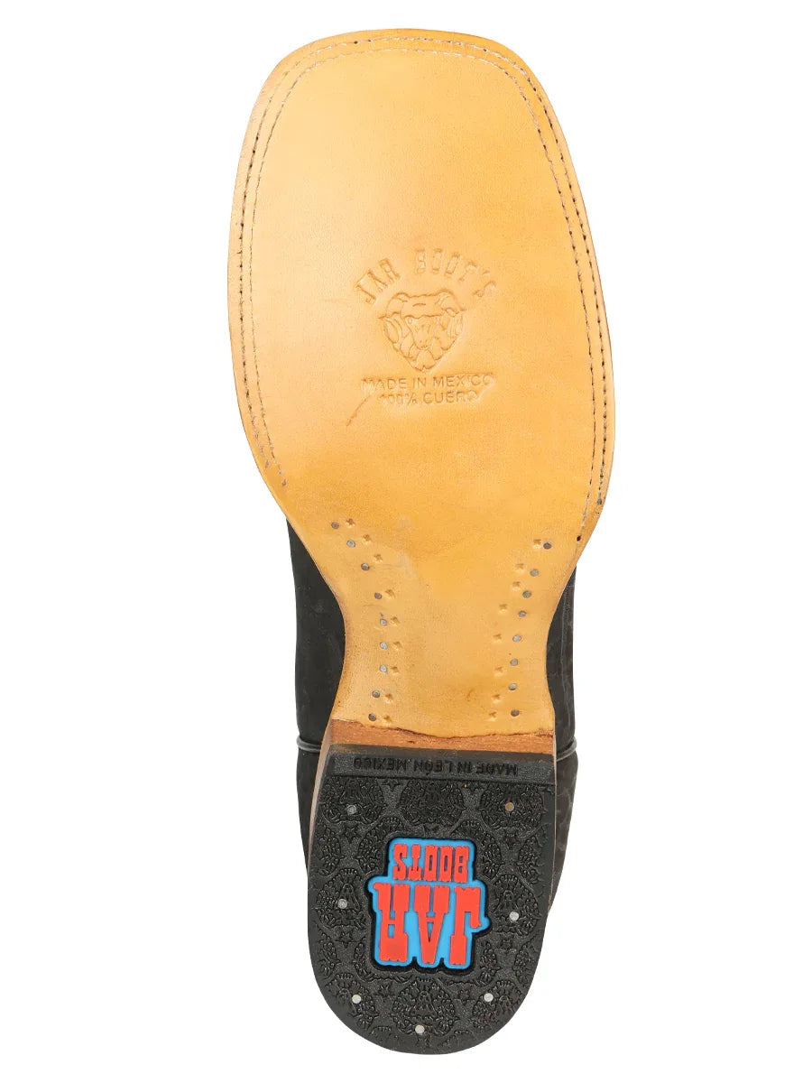 Men’s Rodeo Boot Jar Boot’s Imitation Bull Neck 45474 - N4dboots.com