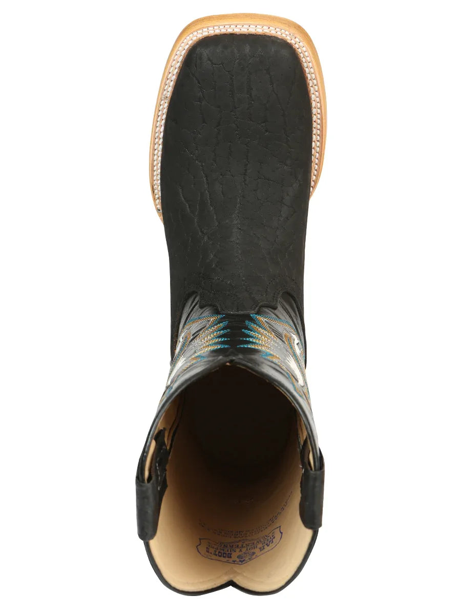 Men’s Rodeo Boot Jar Boot’s Imitation Bull Neck 45474 - N4dboots.com