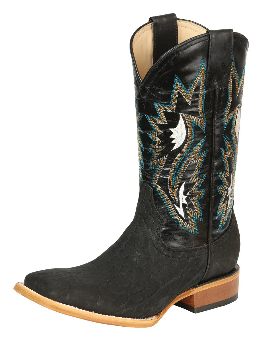 Men’s Rodeo Boot Jar Boot’s Imitation Bull Neck 45474 - N4dboots.com