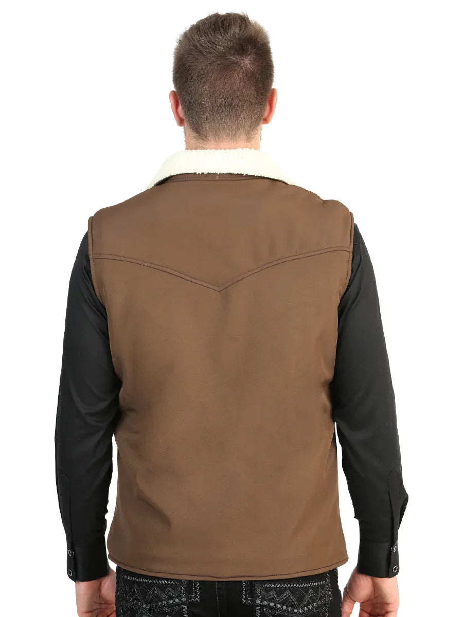 El General Men’s Vest - Brown 45645 - N4dboots.com