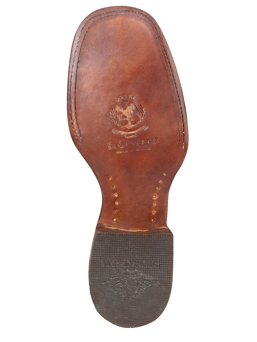 El General Square Toe Ankle Boot - Nobuck Sand 126197 - N4dboots.com