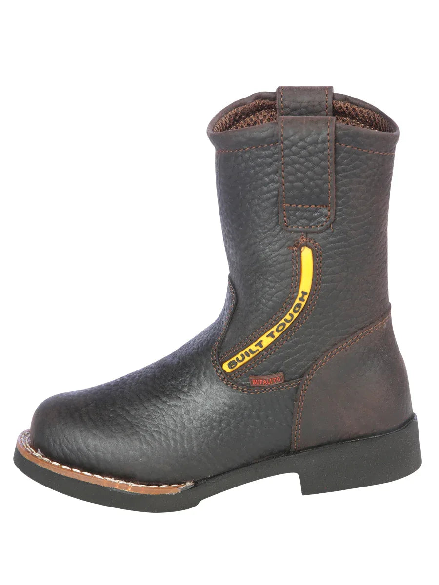 Kid's Jar Boots Rodeo Buffalo Boot: - Rino - Moka 126593 - N4dboots.com