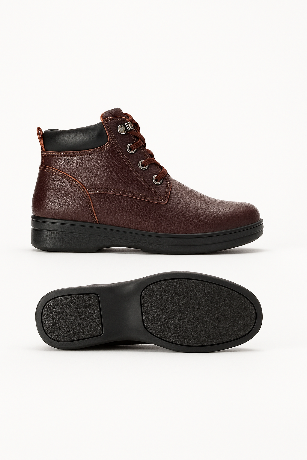 BA-381 Women work boots brown