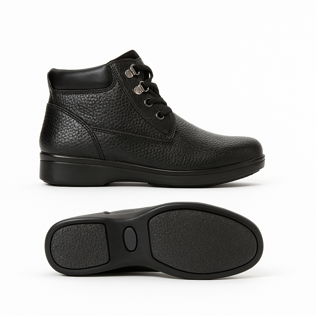 BA-381 Women work boots Black