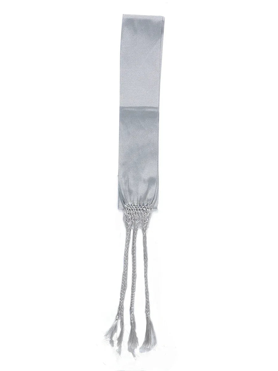 Mexican Charro Sash-Belt 50% Cotton, 50% Polyester Silver 601366 - N4dboots.com