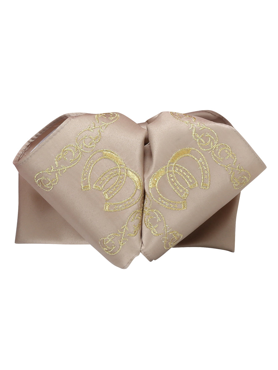 Adult 
Mexican Charro Bow Tie 100% Polyester Sand/Gold 601592