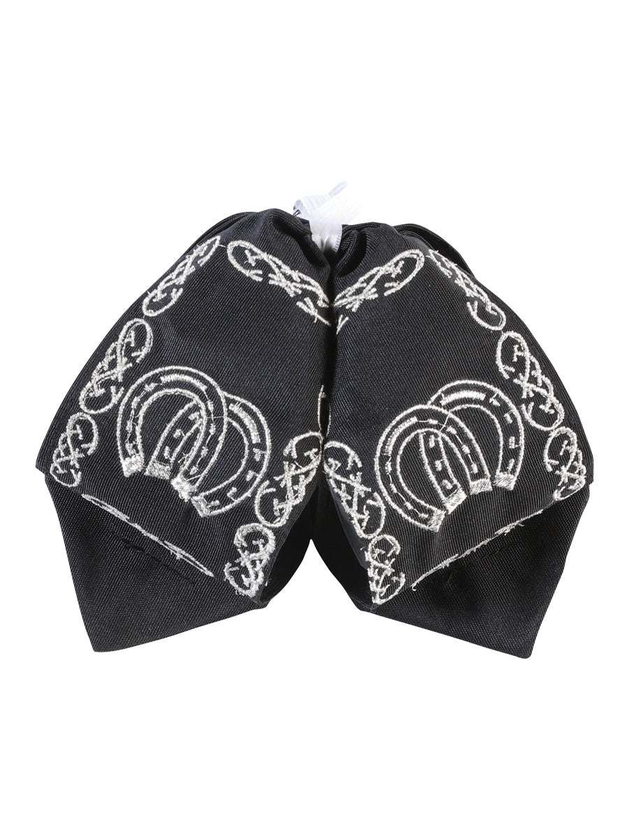 Kids 
Mexican Charro Bow Tie 100% Polyester Black/Gold 601813