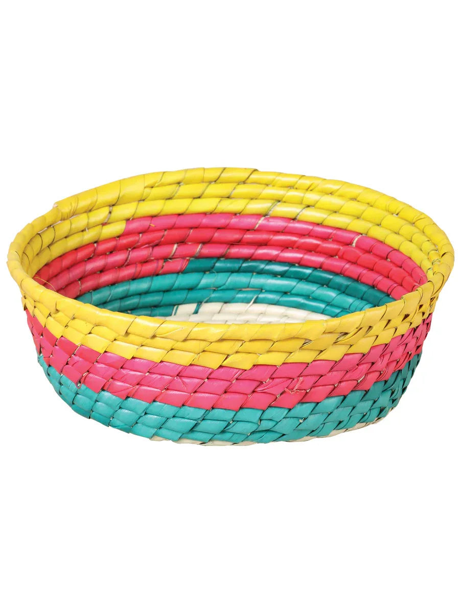 Artisanal Tortilla Warmer 100% Palm Leaf Multicolor 602134 - N4dboots.com