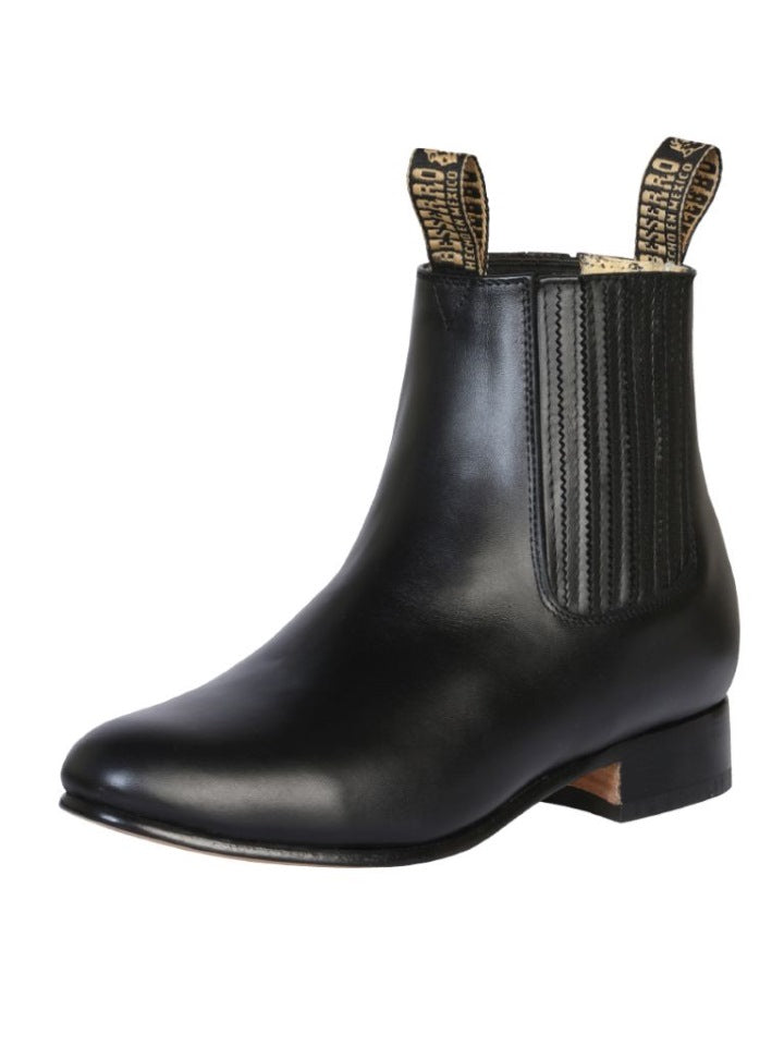BOTIN CHARRO EL BESSERRO BR 2215 PIEL Black