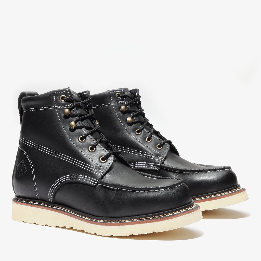 FRONTIER CLASSIC 6" MOC TOE BLACK