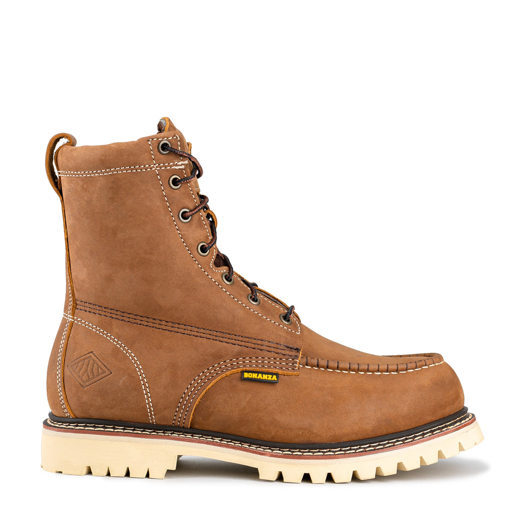 Summit 8" Insulated Moc Toe (Steel Toe)
