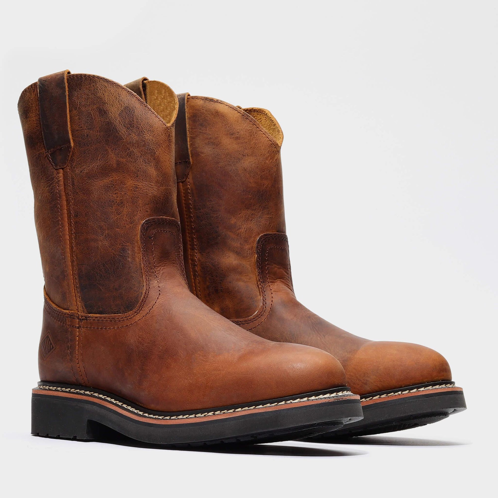 RANCHER CLASSIC 10" WELLINGTON (STEEL TOE) - RANCHER CLASSIC 10" WELLINGTON (STEEL TOE) - 6 / Crazy Horse - Bonanza Boots