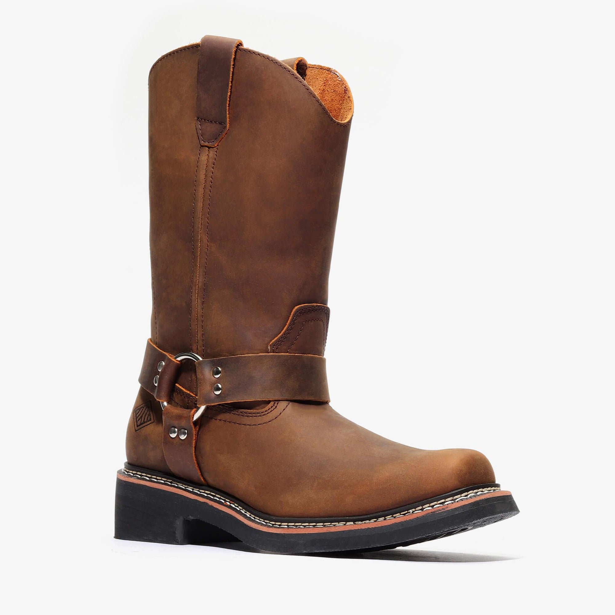 NOMAD 10" HARNESS RIDER - NOMAD 10" HARNESS RIDER - 6 / Crazy Horse - Bonanza Boots