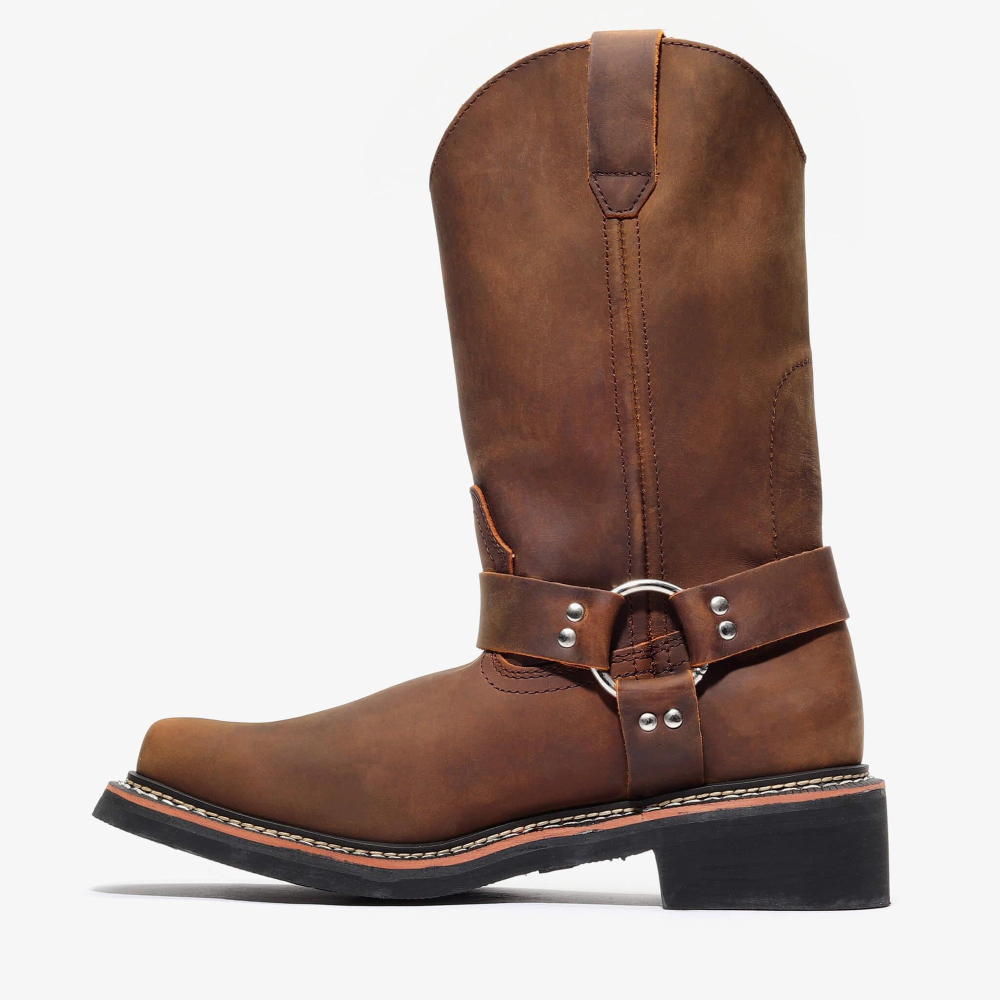 NOMAD 10" HARNESS RIDER - NOMAD 10" HARNESS RIDER - 6 / Crazy Horse - Bonanza Boots