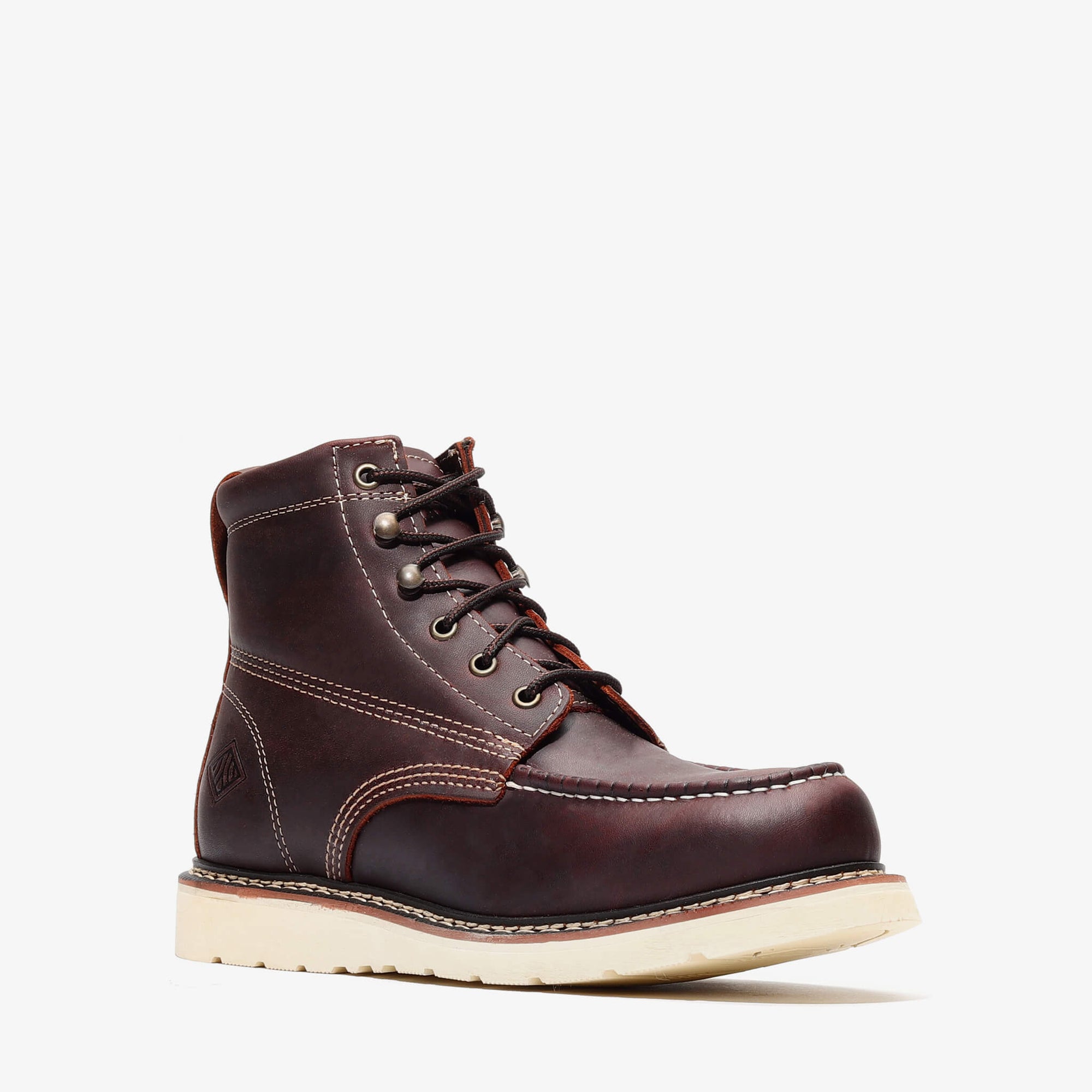 FRONTIER CLASSIC 6" MOC TOE BURGUNDY