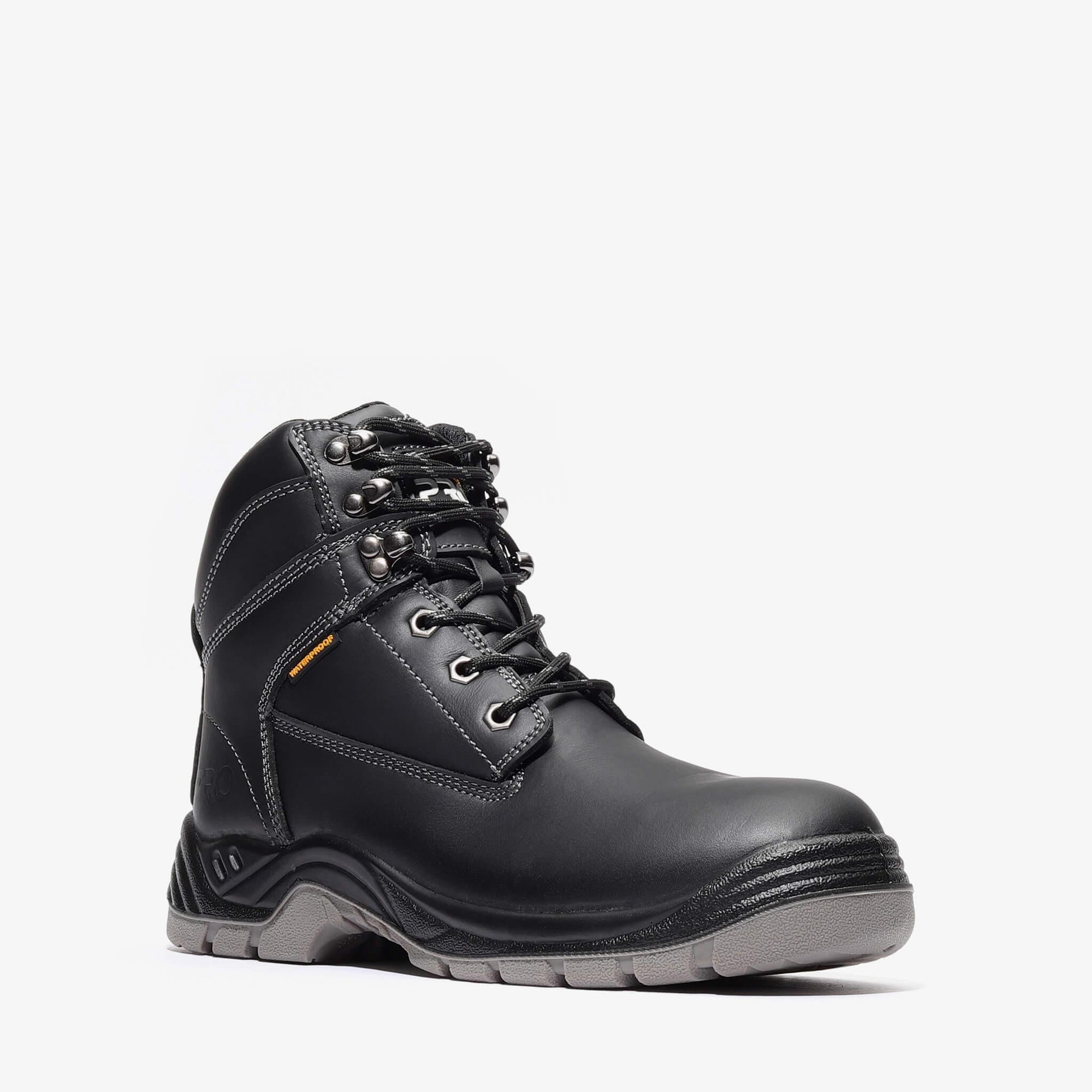 TITAN PRO 6" PLAIN TOE (STEEL TOE) - TITAN PRO 6" PLAIN TOE (STEEL TOE) - 5 / Black - Bonanza Boots
