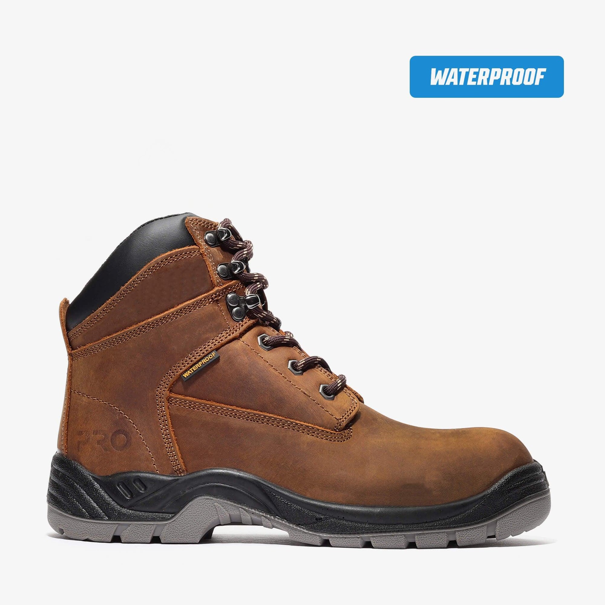 TITAN PRO 6" PLAIN TOE - TITAN PRO 6" PLAIN TOE - 5 / Dark Brown - Bonanza Boots