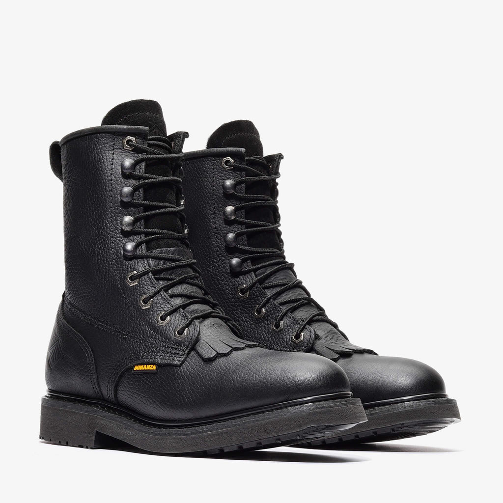 RANCHER CLASSIC 8" LACER - RANCHER CLASSIC 8" LACER - 5 / Black - Bonanza Boots