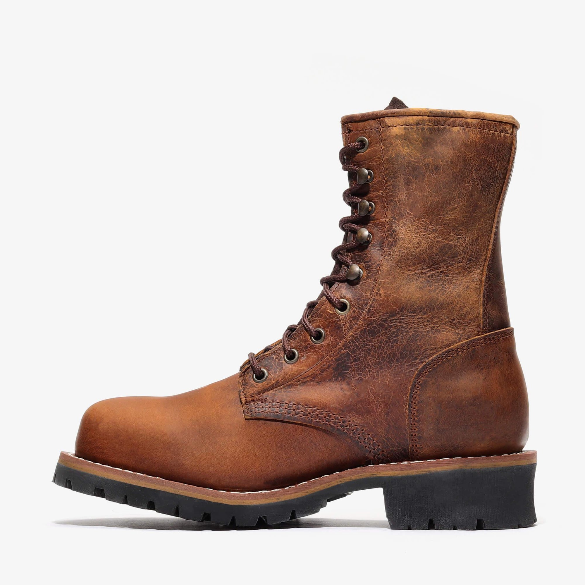 SIERRA 9" LOGGER - SIERRA 9" LOGGER - 5 / Crazy Brown - Bonanza Boots