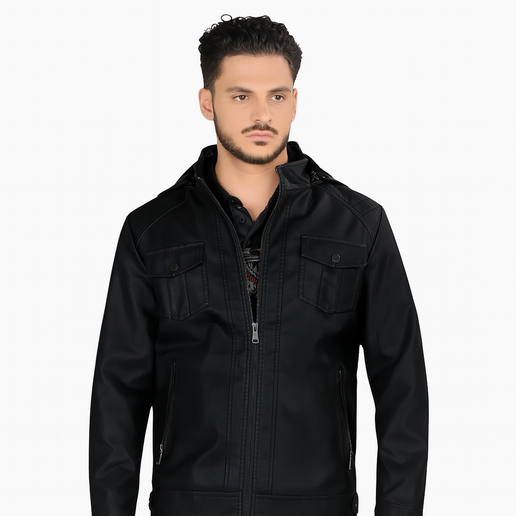 Chamarra Color Negro 611